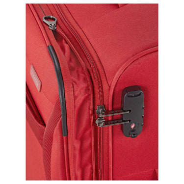 Travelite Chios - 4 - Rollen - Trolley M 67 cm erw. (rot) - Markenkoffer