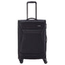 Travelite Chios - 4 - Rollen - Trolley M 67 cm erw. (schwarz) - Markenkoffer