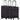 Travelite Chios - 4 - Rollen - Trolley Set 3tlg. (schwarz) - Markenkoffer