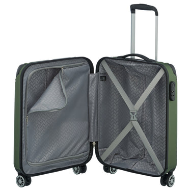 Travelite City - 4 - Rollen - Kabinentrolley S 55 cm (green) - Markenkoffer