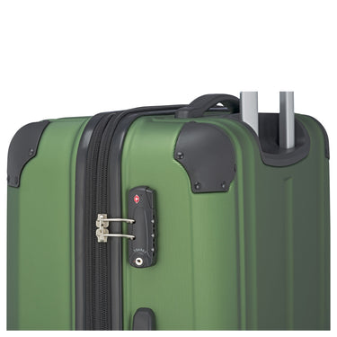 Travelite City - 4 - Rollen - Trolley erw. L 77 cm (grün) - Markenkoffer