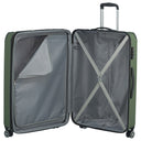 Travelite City - 4 - Rollen - Trolley erw. L 77 cm (grün) - Markenkoffer