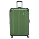 Travelite City - 4 - Rollen - Trolley erw. L 77 cm (grün) - Markenkoffer