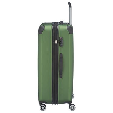 Travelite City - 4 - Rollen - Trolley erw. L 77 cm (grün) - Markenkoffer