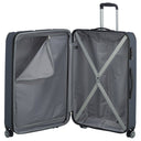 Travelite City - 4 - Rollen - Trolley erw. L 77 cm (marine) - Markenkoffer