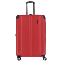 Travelite City - 4 - Rollen - Trolley erw. L 77 cm (rot) - Markenkoffer