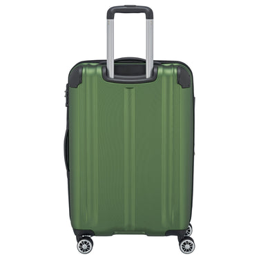 Travelite City - 4 - Rollen - Trolley erw. M 68 cm (grün) - Markenkoffer