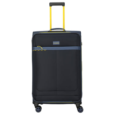 Travelite Color Craze - 4 - Rollen - Trolley L 77 cm (dunkelblau) - Markenkoffer