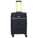 Travelite Color Craze - 4-Rollen-Trolley M 66 cm erw. (dunkelblau)