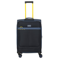 Travelite Color Craze - 4-Rollen-Trolley M 66 cm erw. (dunkelblau)