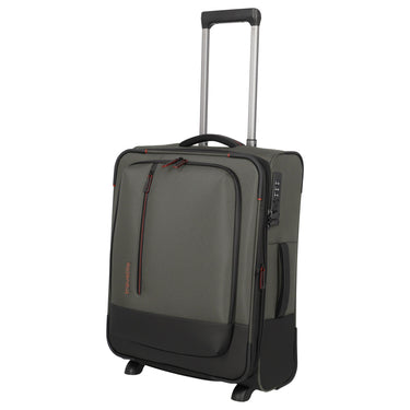 Travelite Crosslite - 2 - Rollen - Kabinentrolley S 54 cm erw. (olive) - Markenkoffer