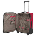 Travelite Crosslite - 2 - Rollen - Kabinentrolley S 54 cm erw. (red) - Markenkoffer