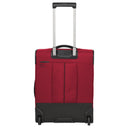 Travelite Crosslite - 2 - Rollen - Kabinentrolley S 54 cm erw. (red) - Markenkoffer