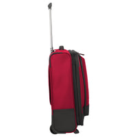 Travelite Crosslite - 2-Rollen-Kabinentrolley S 54 cm erw. (red) - Ansicht 5