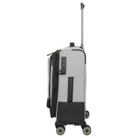 Travelite Crosslite - 4-Rollen-Kabinentrolley S 55 cm erw. (natur) - Ansicht 3
