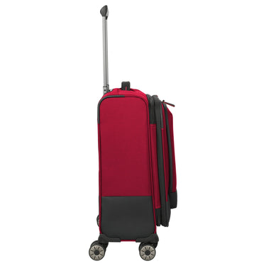 Travelite Crosslite - 4-Rollen-Kabinentrolley S 55 cm erw. (red) - Ansicht 5