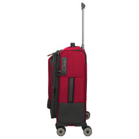 Travelite Crosslite - 4-Rollen-Kabinentrolley S 55 cm erw. (red) - Ansicht 3