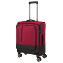 Travelite Crosslite - 4 - Rollen - Kabinentrolley S 55 cm (red) - Markenkoffer