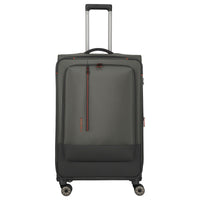 Travelite Crosslite - 4 - Rollen - Trolley L 77 cm erw. (oliv) - Markenkoffer
