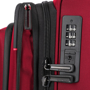 Travelite Crosslite - 4 - Rollen - Trolley L 77 cm erw. (red) - Markenkoffer