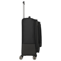 Travelite Crosslite - 4-Rollen-Trolley M 66 cm erw. (black) - Ansicht 5