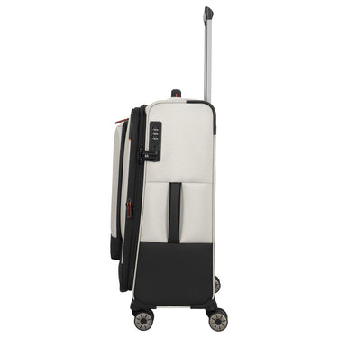 Travelite Crosslite - 4-Rollen-Trolley M 66 cm erw. (natur) - Ansicht 3