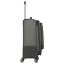 Travelite Crosslite - 4 - Rollen - Trolley M 66 cm erw. (oliv) - Markenkoffer