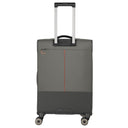 Travelite Crosslite - 4 - Rollen - Trolley M 66 cm erw. (oliv) - Markenkoffer