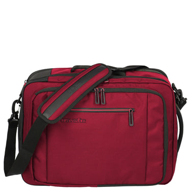 Travelite Crosslite - Bordtasche/Rucksack 43 cm (red) - Markenkoffer