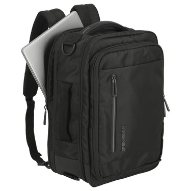 Travelite Crosslite - Bordtasche/Rucksack S 40 cm (schwarz) - Markenkoffer