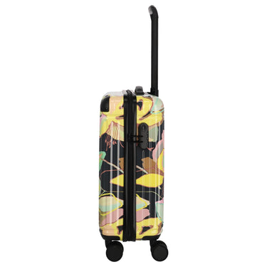 Travelite Cruise - 4 - Rollen - Kabinentrolley S 55 cm (gelbe orchidee) - Markenkoffer