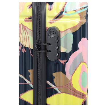 Travelite Cruise - 4 - Rollen - Kabinentrolley S 55 cm (gelbe orchidee) - Markenkoffer