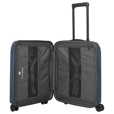 Travelite Dynamiic - 4 - Rollen - Kabinentrolley S 55 cm erw. (denimblue) - Markenkoffer