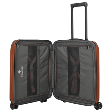 Travelite Dynamiic - 4 - Rollen - Kabinentrolley S 55 cm erw. (kupfer) - Markenkoffer