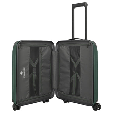 Travelite Dynamiic - 4 - Rollen - Kabinentrolley S 55 cm (grün) - Markenkoffer