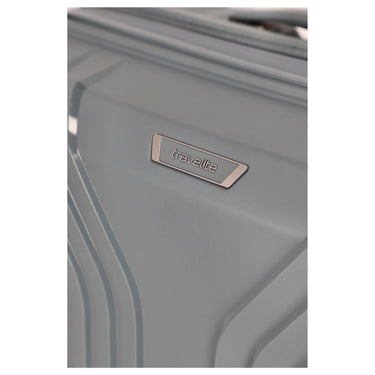 Travelite Elvaa - 4 - Rollen - Trolley L 77 cm (blaugrau) - Markenkoffer