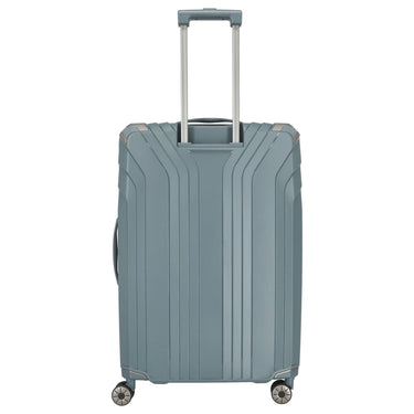 Travelite Elvaa - 4 - Rollen - Trolley L 77 cm (blaugrau) - Markenkoffer
