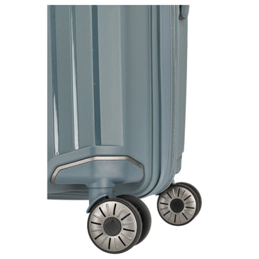 Travelite Elvaa - 4 - Rollen - Trolley L 77 cm (blaugrau) - Markenkoffer