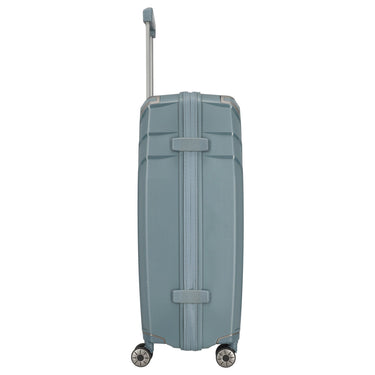 Travelite Elvaa - 4 - Rollen - Trolley L 77 cm (blaugrau) - Markenkoffer