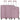 Travelite Elvaa - 4 - Rollen - Trolley Set 3 tlg. (rose) - Markenkoffer