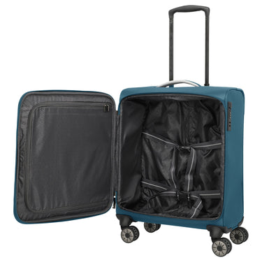 Travelite Jetpack Max - 4 - Rollen - Trolley S 55 cm (petrol) - Markenkoffer