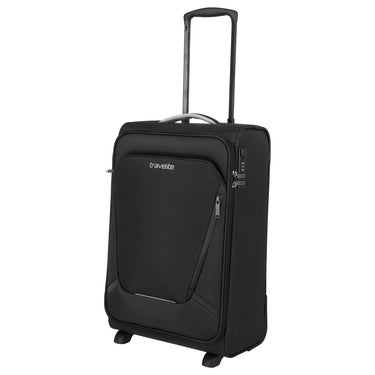 Travelite Jetpack Slim - 2 - Rollen - Trolley S 55 cm (schwarz) - Markenkoffer