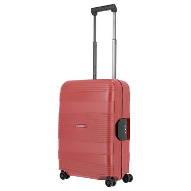 Travelite Korfu - 4 - Rollen - Kabinentrolley S 55 cm (rot) - Markenkoffer