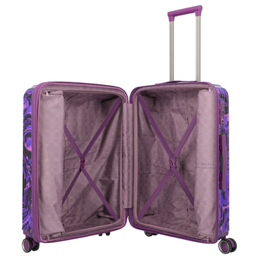 Travelite LASCANA Edition - 4 - Rollen - Trolley 65 cm (purple swirl) - Markenkoffer