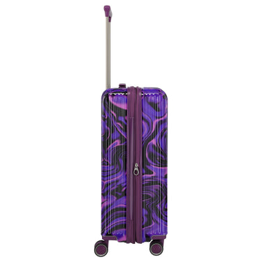 Travelite LASCANA Edition - 4 - Rollen - Trolley 65 cm (purple swirl) - Markenkoffer