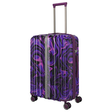 Travelite LASCANA Edition - 4 - Rollen - Trolley 65 cm (purple swirl) - Markenkoffer
