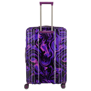 Travelite LASCANA Edition - 4 - Rollen - Trolley 76 cm (purple swirl) - Markenkoffer
