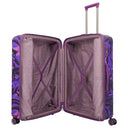 Travelite LASCANA Edition - 4 - Rollen - Trolley 76 cm (purple swirl) - Markenkoffer