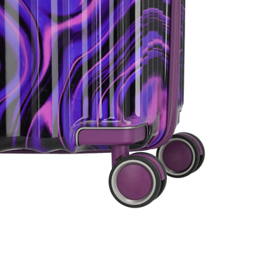 Travelite LASCANA Edition - 4 - Rollen - Trolley 76 cm (purple swirl) - Markenkoffer
