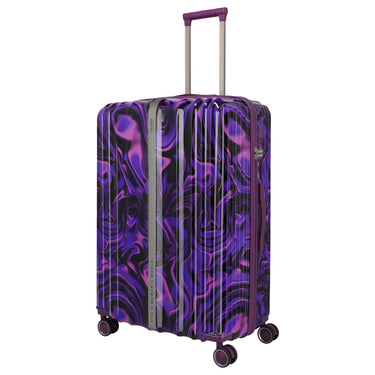 Travelite LASCANA Edition - 4 - Rollen - Trolley 76 cm (purple swirl) - Markenkoffer